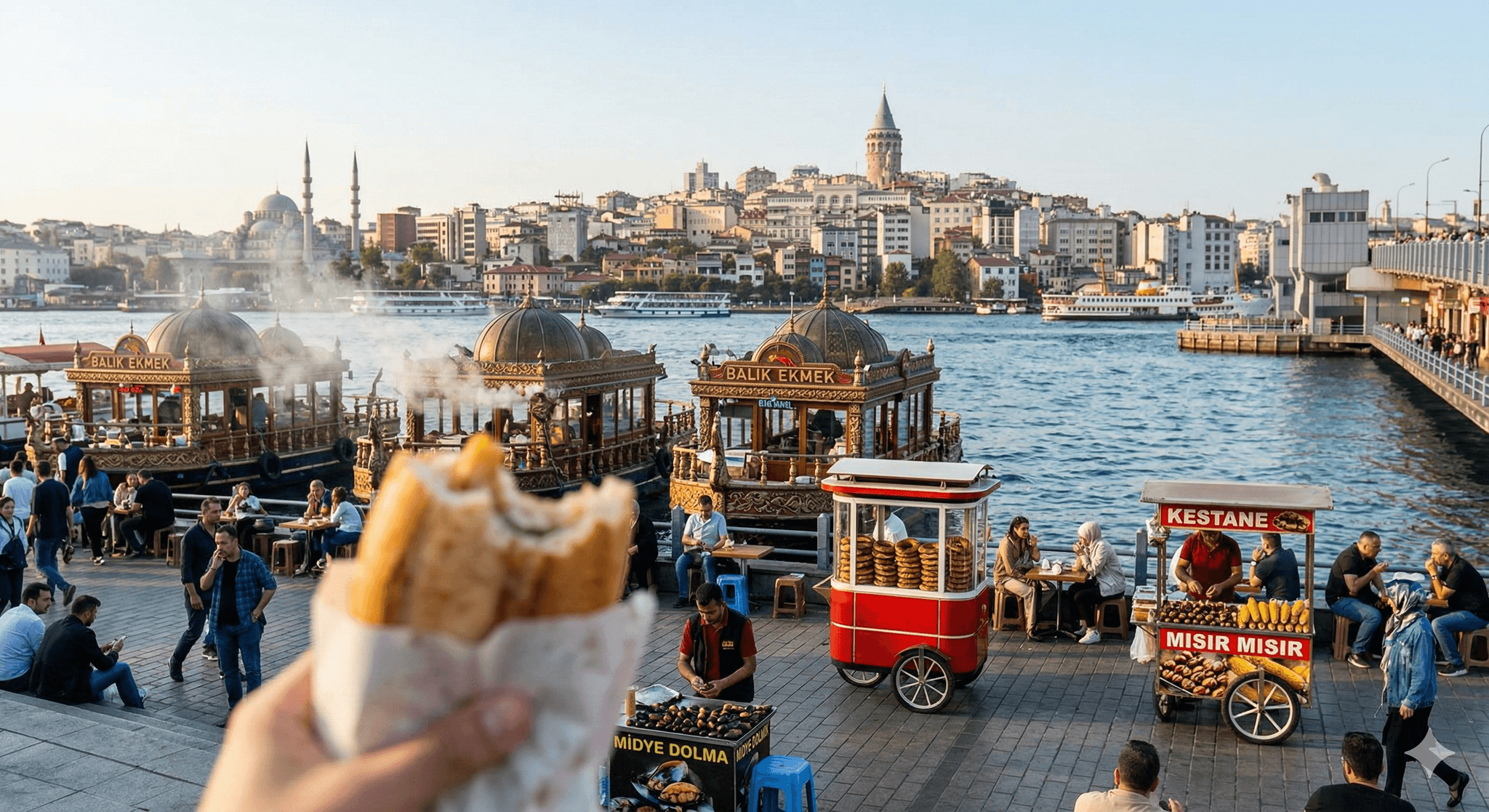 🇹🇷 أكل شوارع إسطنبول: 15 أكلة شعبية لن تكتمل رحلتك بدونها